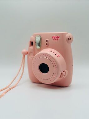 Fujifilm Instax Mini 8 Instant Film Camera - Pink, Film Tested and Working